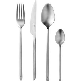 Broste Copenhagen Sletten Bestiksæt 16-dele Satin - Bestiksæt Rustfrit stål - 14479000