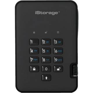 iStorage diskAshur 2 ekstern harddisk 4 TB 5400 rpm USB Type-A 3.2 Gen 1 (3.1 Gen 1) Sort