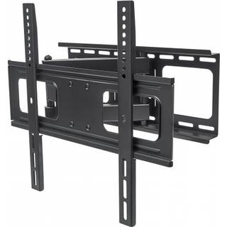Manhattan TV & Monitor Mount, Wall, Full Motion, 1 screen, Screen Sizes  32-55, Black, VESA 200x200 to 400x400, Max 50kg, LFD, Tilt & Swivel with 3 Pivots, Lifetime Warranty