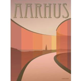 Tilbud: Spar 60% - Aarhus Aros - Plakat 50x70 cm fra ViSSEVASSE