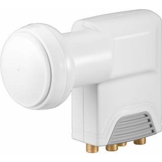 Universal 4x LNB, hvid-grå