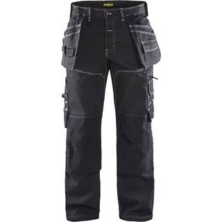 BLÅKLÄDER håndværkerbuks Hi-Vis gul/sort 1568 - C56