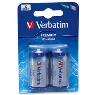 Verbatim Alkaline C/LR14 2 stk pakning