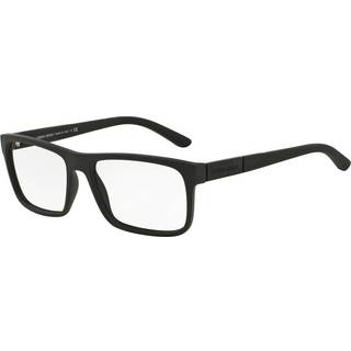 Giorgio Armani Mand AR7042 5063 Optiske stel Nylon Sort Transparent Firkantet Normal