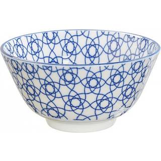 Tokyo Design Studio Nippon Blue Risskål 30 Cl Dots - Serveringsskåle Porcelæn Blå - 16001