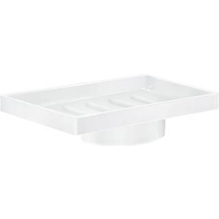 Sæbeskål Smedbo Xtra O348 Hvid Porcelæn