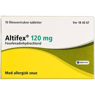 Altifex 120 mg 10 stk Filmovertrukne tabletter