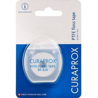 Curaprox PTFE Dental Tape DF 820 Flad tandtråd med teflon 35 m - 35 m