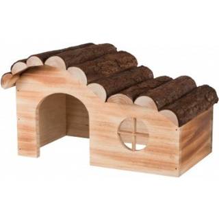Trixie Hanne house dwarf rabbits bark wood/flamed 41 × 21 × 23 cm