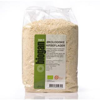 Biogan Hirseflager - Økologisk - 500 gr.