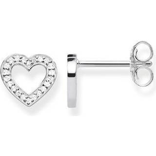 Thomas Sabo Ohrstecker - Glam and Soul - Herzen gross - H1945-051-14 - weiß