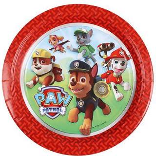 Paw Patrol kagetallerkner 8 stk. - Ready for Action
