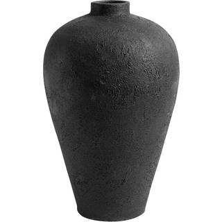 MUUBS Luna krukke 60x35cm Sort-terracotta