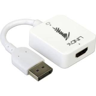 Lindy HDMI til Displayport 1.2 konverter | PRIS-MATCH