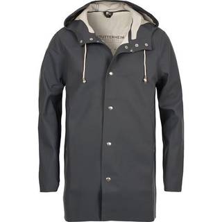 Stockholm Raincoat Charcoal - Charcoal - XS