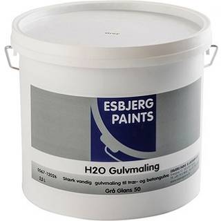 EFAdeck ® H2O gulvmaling, grå, glans 50 - 2,5 liter