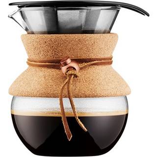 POUR OVER Kaffebrygger m. filter, 0,5 l - Kork