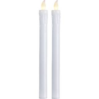 Star Trading - LED Antique Light Press - 25 cm - Champagne - 2 -pack