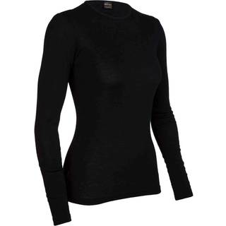 Icebreaker Women's 175 Everyday Longsleeve Crewe Black, XS