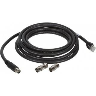 LK IHC Net Basic tilslutningskabel for R og TV, sort - 3 meter