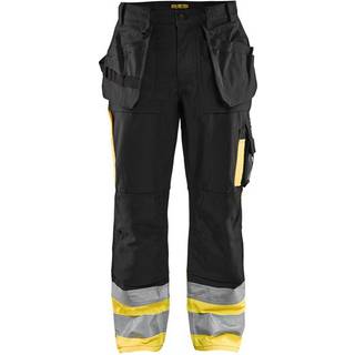 Blåkläder High vis buks - Marineblå/High Vis Gul - D112