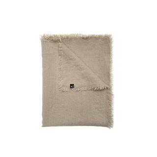 Himla Merlin plaid i hør 130x170 cm Natural (beige)