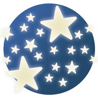 Djeco wallsticker selvlysende Stjerner
