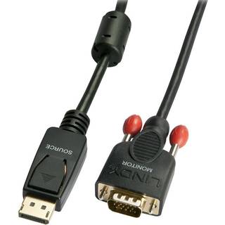 Lindy Displayport til VGA kabel | 2 meter | PRIS-MATCH