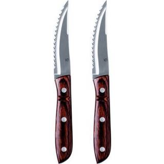 Old Farmer Classic Steakkniv XL 2 stk træ/stål