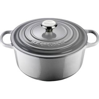 Le Creuset støbejernsgryde 26 cm Mist Gray