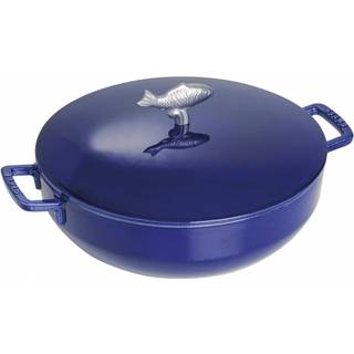 STAUB Staub bouillabaisse støbejernsgryde Blå