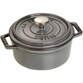 La Cocotte Rund cocotte 14cm. 0,8 liter, sort