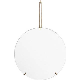 MOEBE - Wall Mirror Ø30 - Brass
