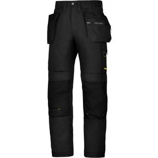 Snickers 6201 allroundwork, arbejdsbukser med hylsterlommer sort 148