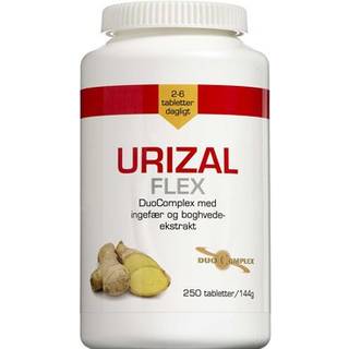 Urizal Flex Ingefærtabletter Kosttilskud 250 stk