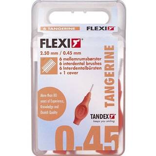 Tandex Flexi Mellemrumsbørster ISO 1 TANGERINE
