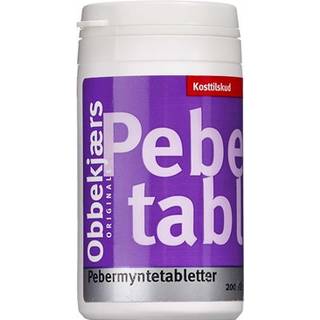 Obbekjærs Pebermynte - 185 tabs.