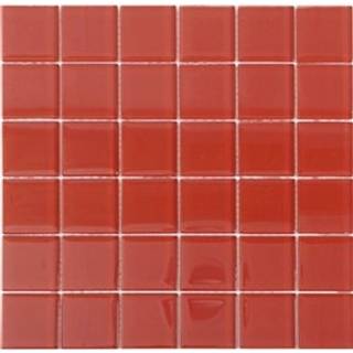 Krystalmosaik Arredo Red Blank 4,8x4,8 cm (30x30 cm)