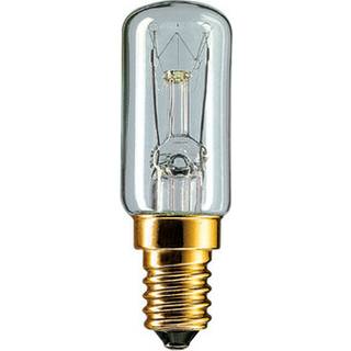 PHILIPS Dekorativ rørformet glødepære, 10 W, E14, Klar, Dæmpbar