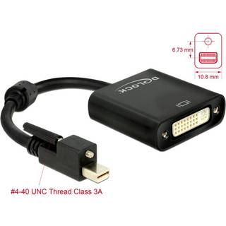 DELOCK Displayport Adapter Delock mini DP -> DVI St/Bu 4K +Schraube