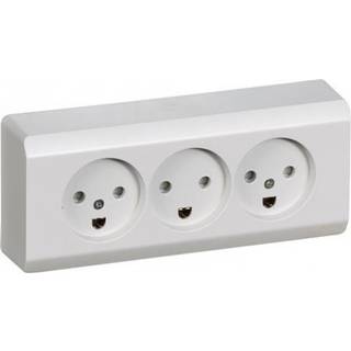 LK OPUS66 UDVENDIG TRIPLE STIKKONTAKT MJ LG 501N5513