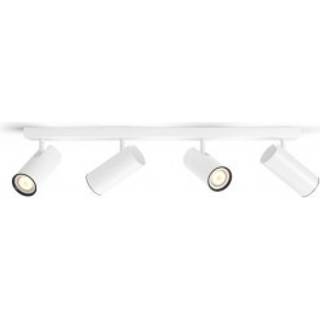 Philips Hue Buratto bar/tube aluminium 4x5.5W 240V ✓ På lager - klar til levering og afhentning