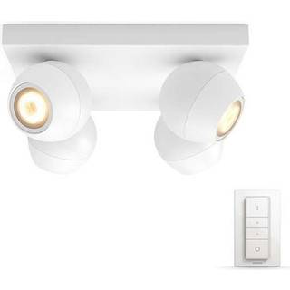 Philips Hue Buckram 4 lyskilder, dæmper, sort