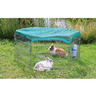 Trixie natura outdoor run with safety net ø 126 × 58 cm