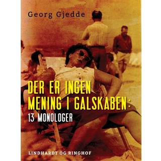 Der er ingen mening i galskaben: 13 monologer