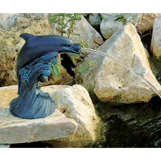 Ubbink Wasserspeier Delfin Antik Optik