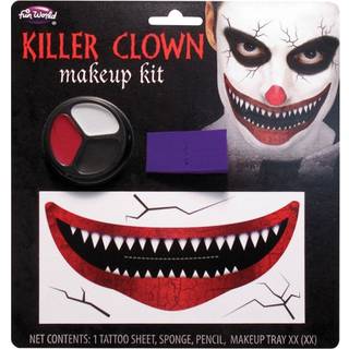 Killer Clown Make-Up Set