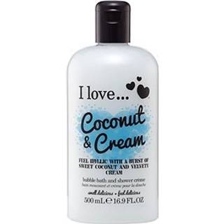 I love bath & shower créme coconut & cream 500ml