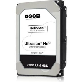 HGST Ultrastar He12 SATA 512e ISE HUH721212ALE600 - 12TB - Harddisk - 0F30144 - SATA-600 - 3.5"