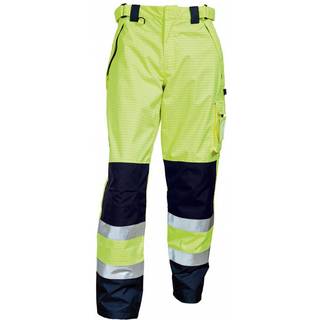 Elka 082450R Securetech Multinorm Taljebukser fluorescerende gul/Navy 3XL
